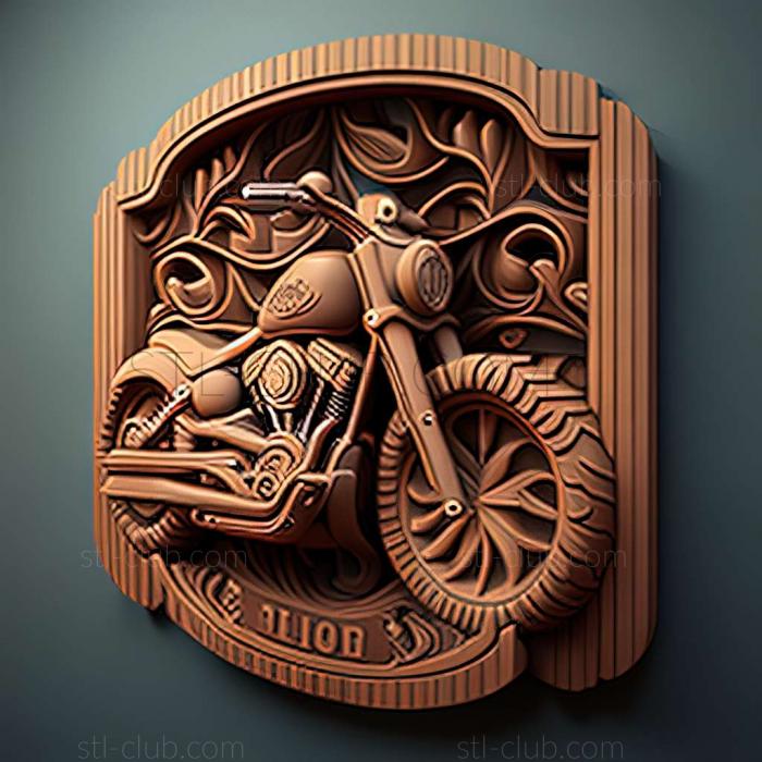 3D модель Harley Davidson Breakout (STL)